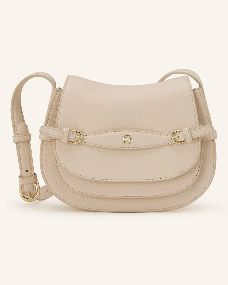 Aigner Umhängetasche Cavallo Saddle beige Ecru