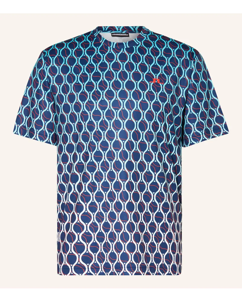 J.Lindeberg T-Shirt Blau