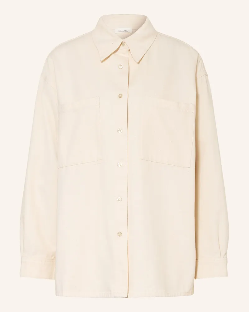 American Vintage Hemdbluse Lycaz weiss Ecru