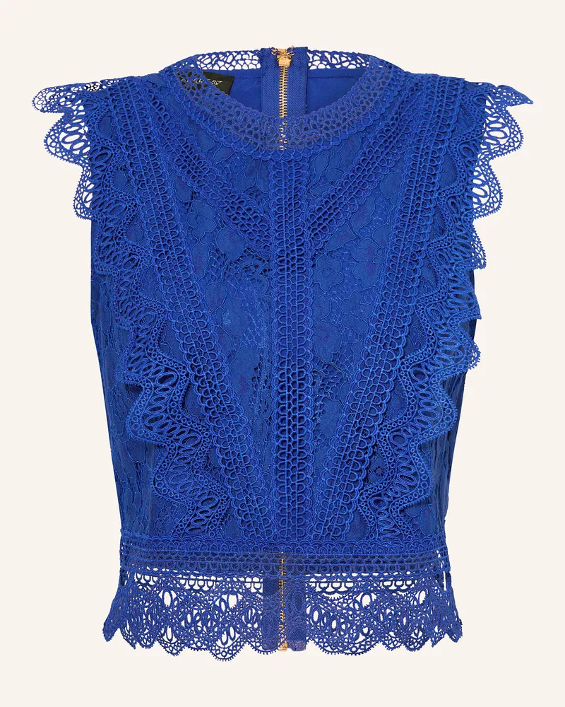 Apart Spitzentop Blau