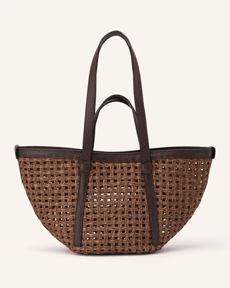 Abro Shopper Cosmo Medium Mit Pouch braun Braun