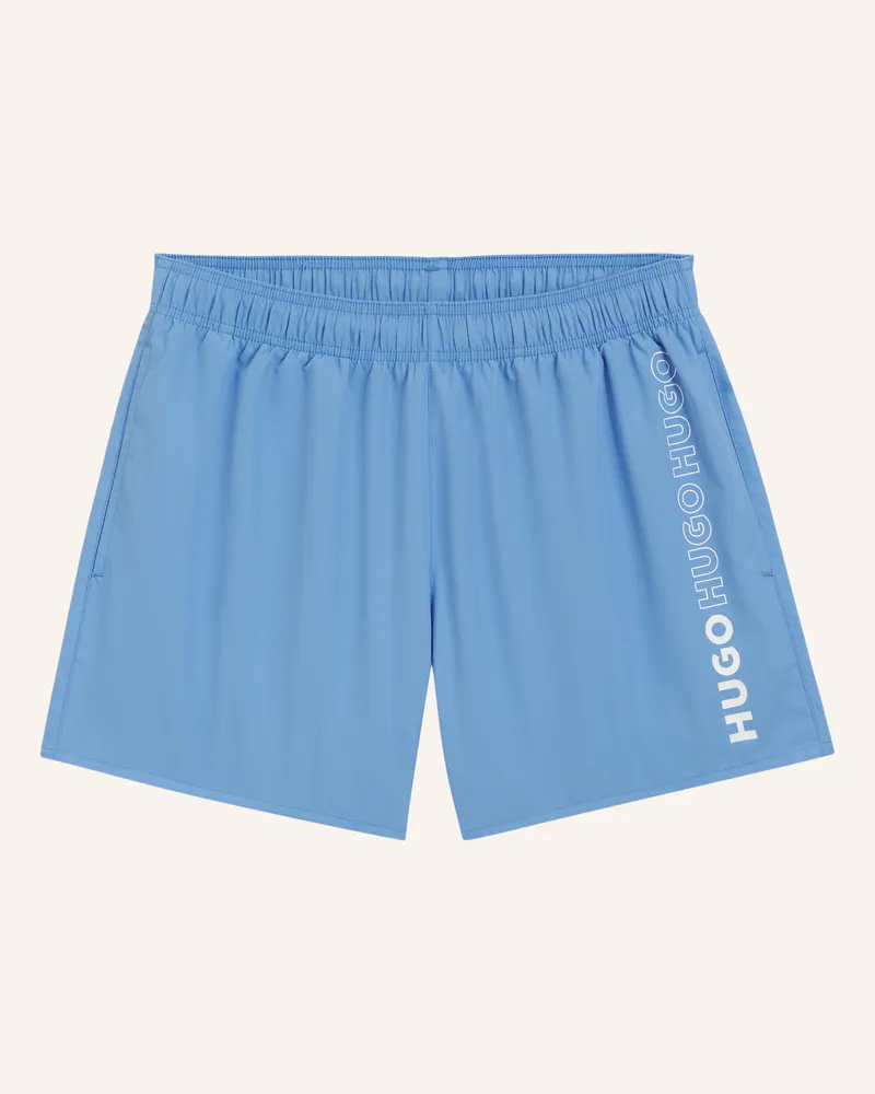 HUGO BOSS Badeshort Tiki blau Blau