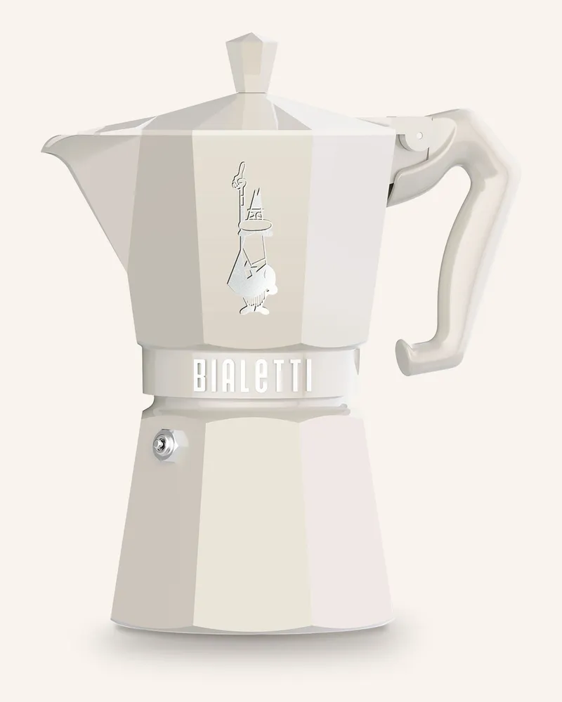 Bialetti Espressokocher Moka Exclusive beige Creme