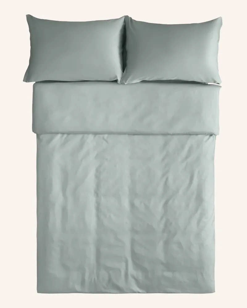 ROYFORT Bettwäsche-Set Baumwolle gruen Mint