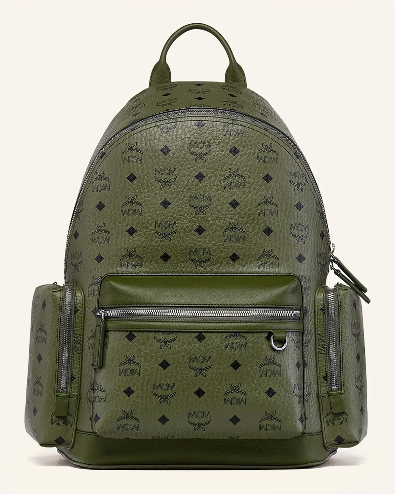 MCM Rucksack Stark gruen Khaki