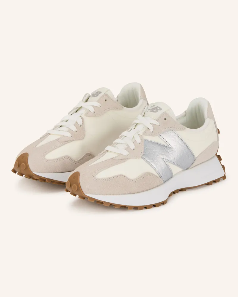 New Balance Sneaker 327 silber Beige