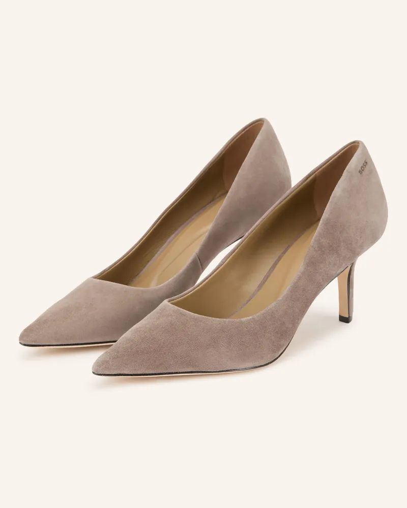 HUGO BOSS Pumps Miah braun Taupe