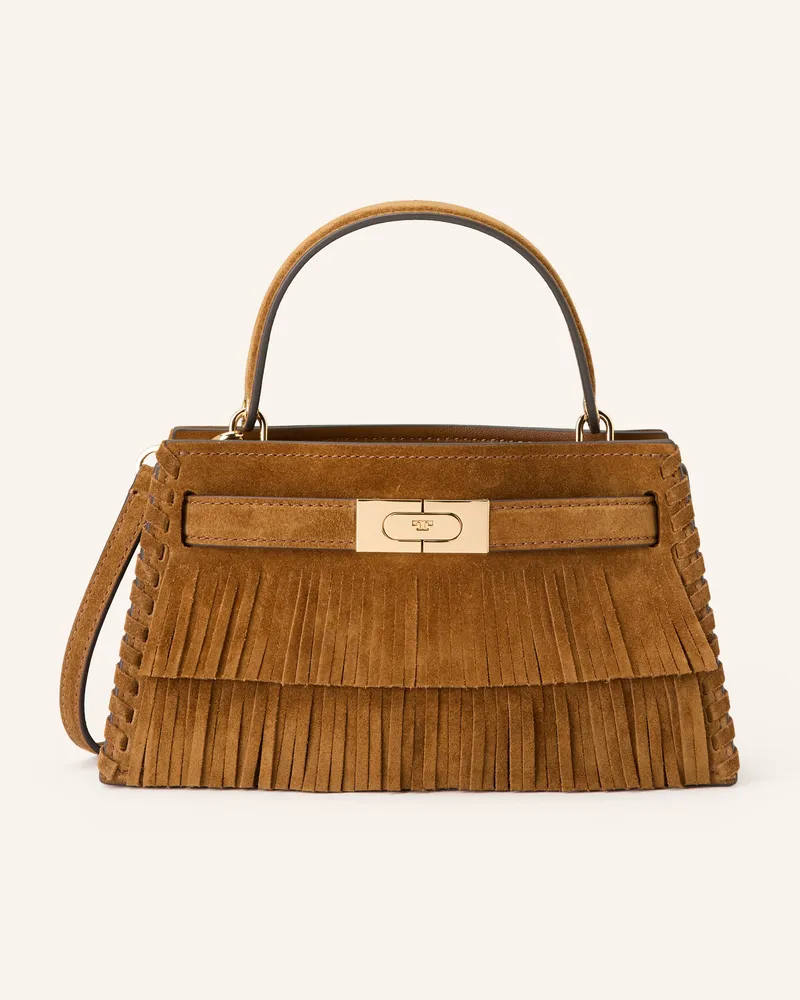 Tory Burch Handtasche LEE RADZIWILL MINI Cognac