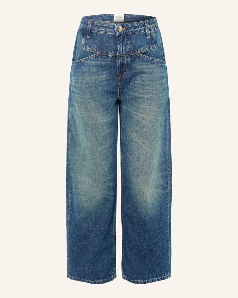 Closed Cropped Jeans Stover-X blau Dbl