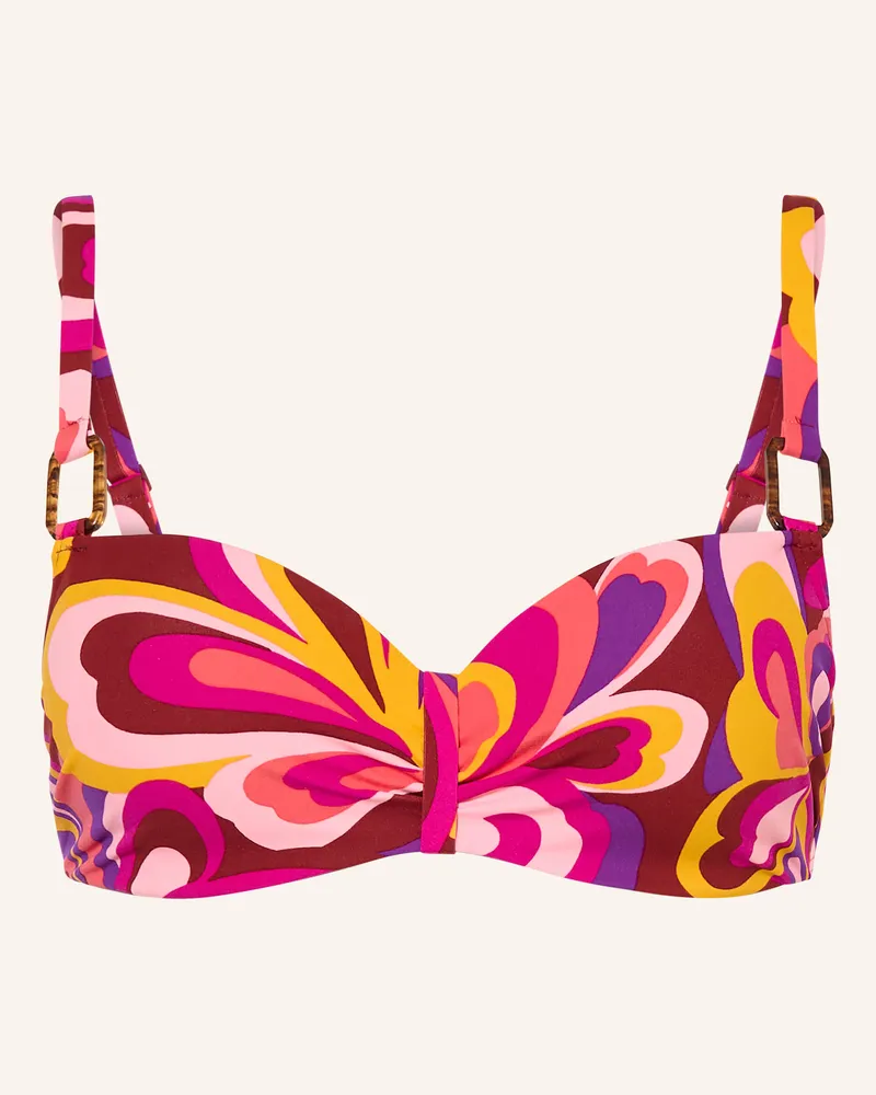 Chantelle Bügel-Bikini-Top Vita pink Dunkelrot