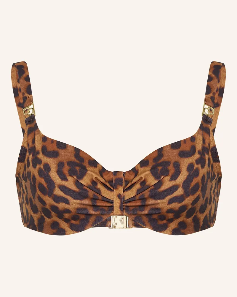 Chantelle Bügel-Bikini-Top SAUVAGE Braun