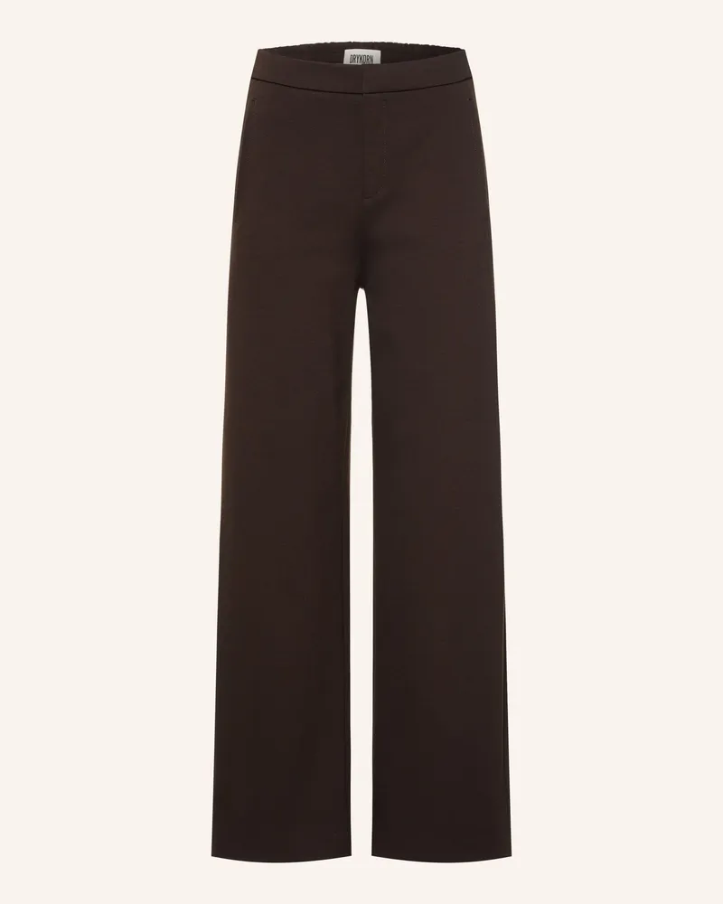 Drykorn Marlenehose Fae braun Dunkelbraun
