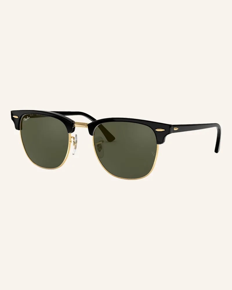 Ray Ban Sonnenbrille rb3016 Clubmaster braun W0365