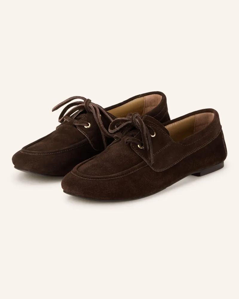 Billi Bi Bootsschuhe Dunkelbraun