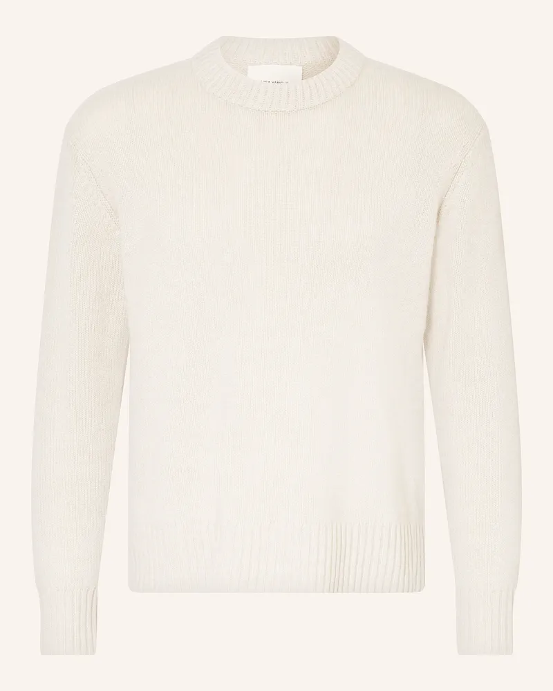 Lisa Yang Cashmere-Pullover Kristian weiss Creme