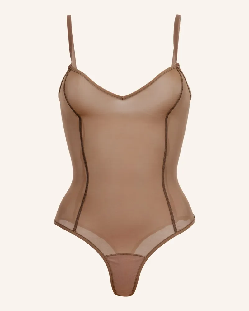 ITEM m6 Shape-Body ALL MESH Hellbraun