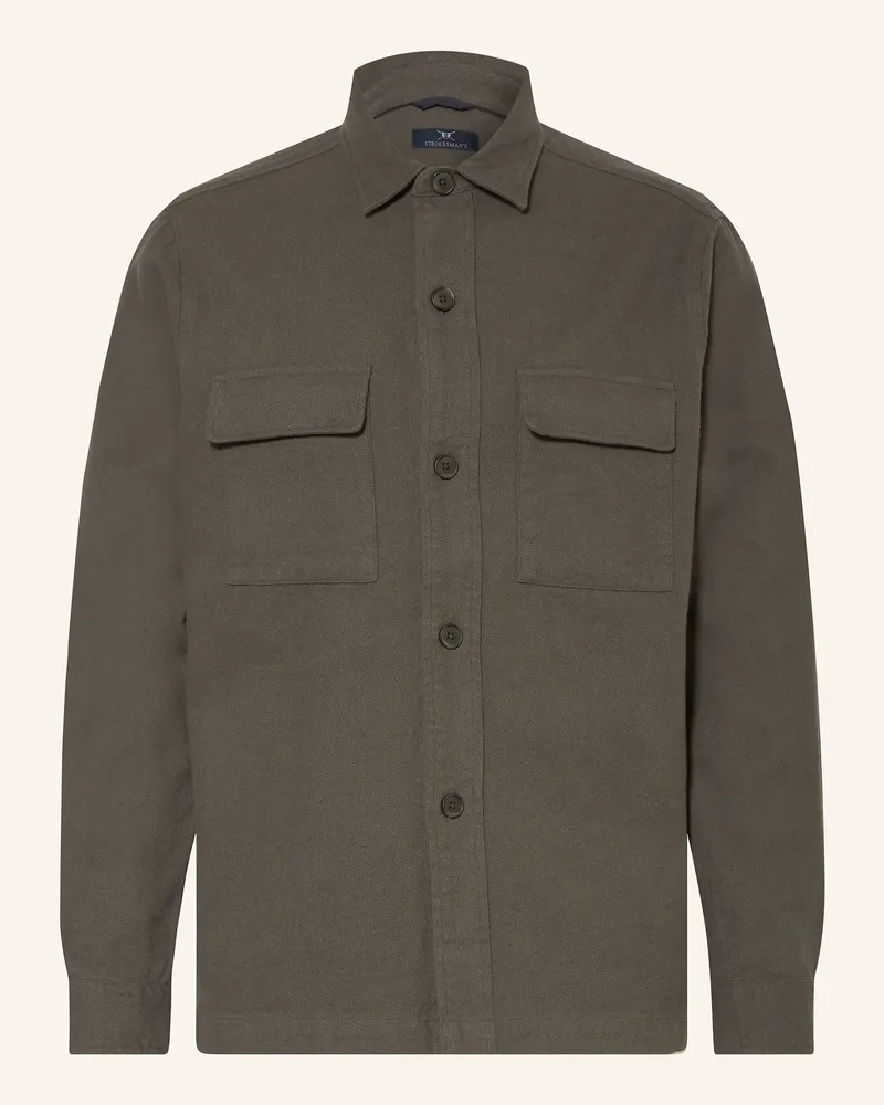 Strokesman's Overshirt gruen Oliv