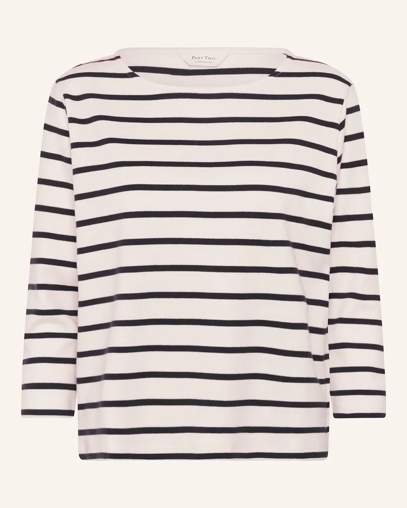 Part Two T-Shirt NELAPW mit 3/4-Arm aus Jersey Weiss