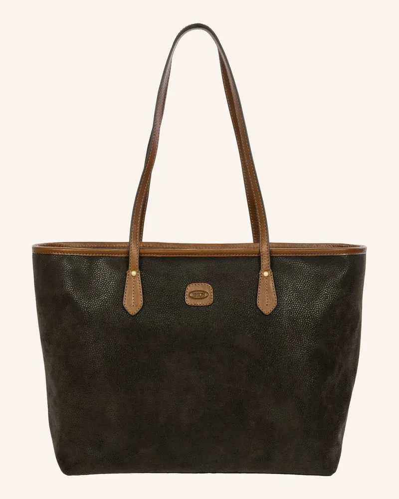 Bric's Shopper Volterra Life gruen Khaki