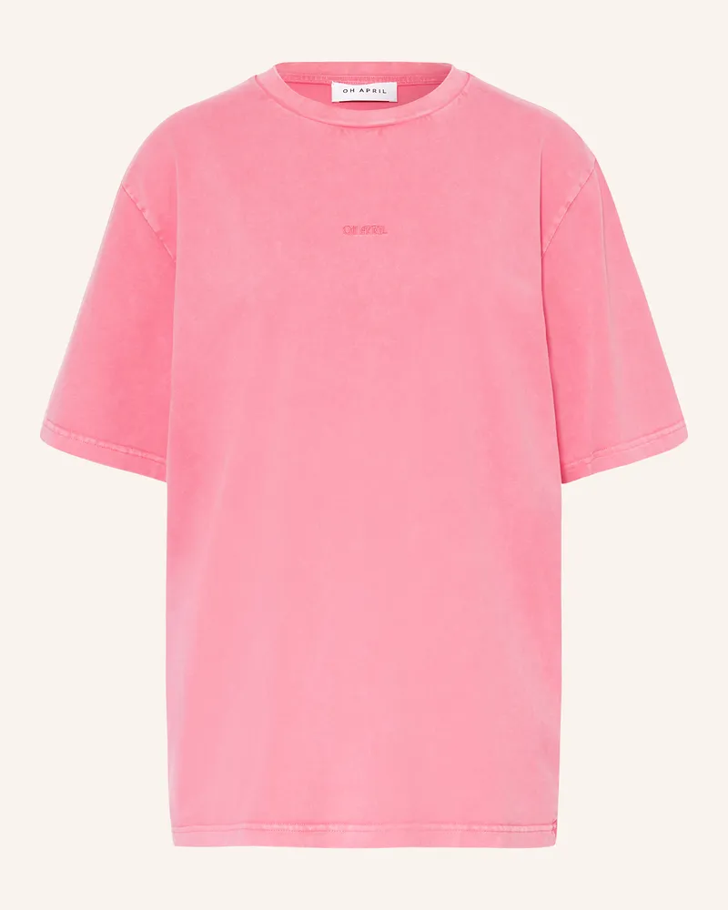 OH APRIL Oversized-Shirt KARMA STORY Pink