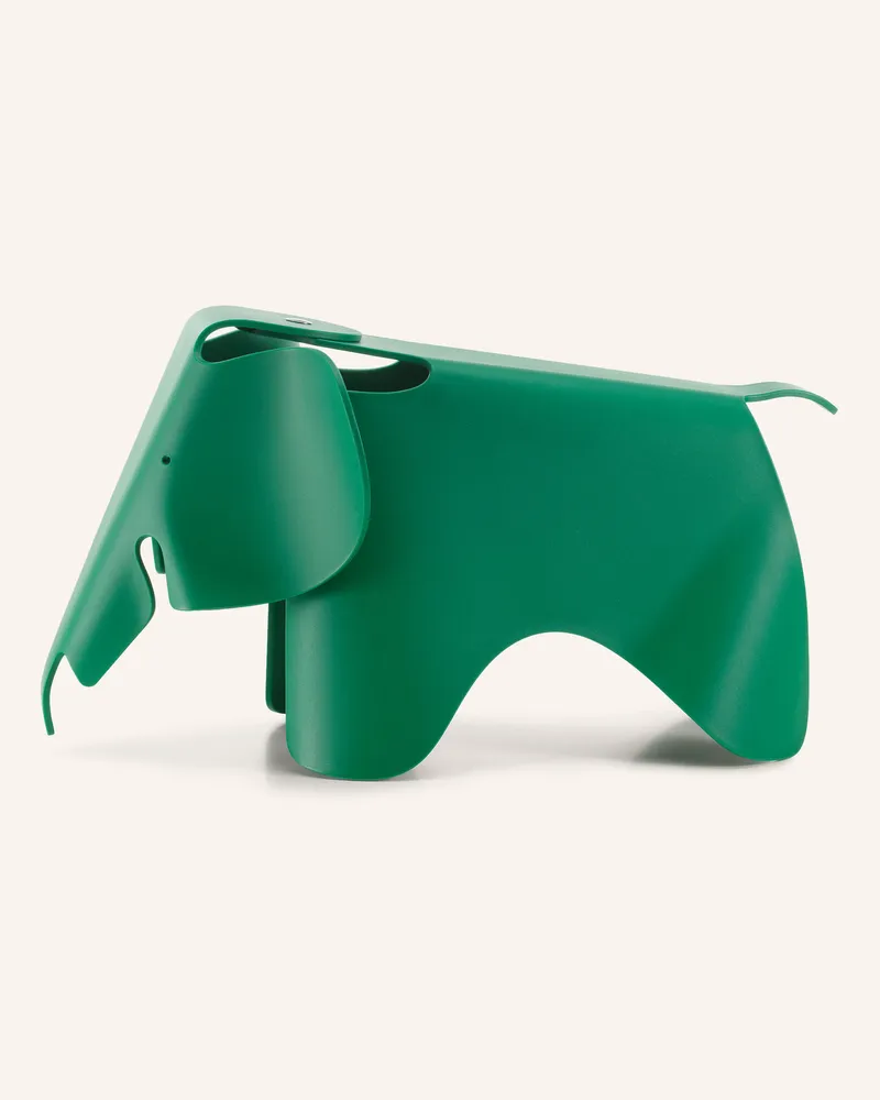 Vitra Dekofigur EAMES ELEPHANT SMALL Dunkelgrün