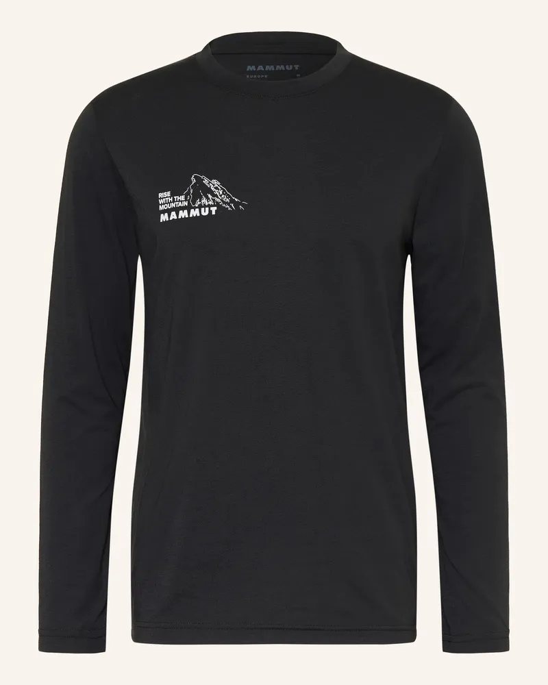 Mammut Longsleeve Mountain Bluemlisalphorn schwarz Schwarz