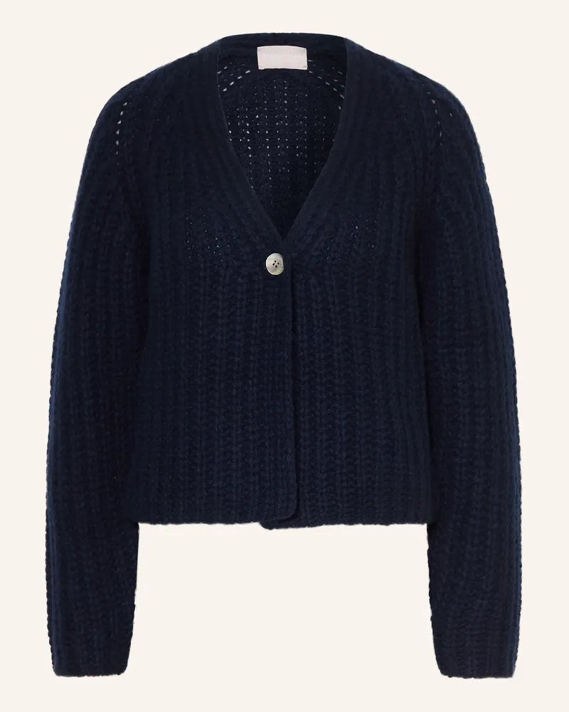 hemisphere Strickjacke Mit Cashmere blau Dunkelblau