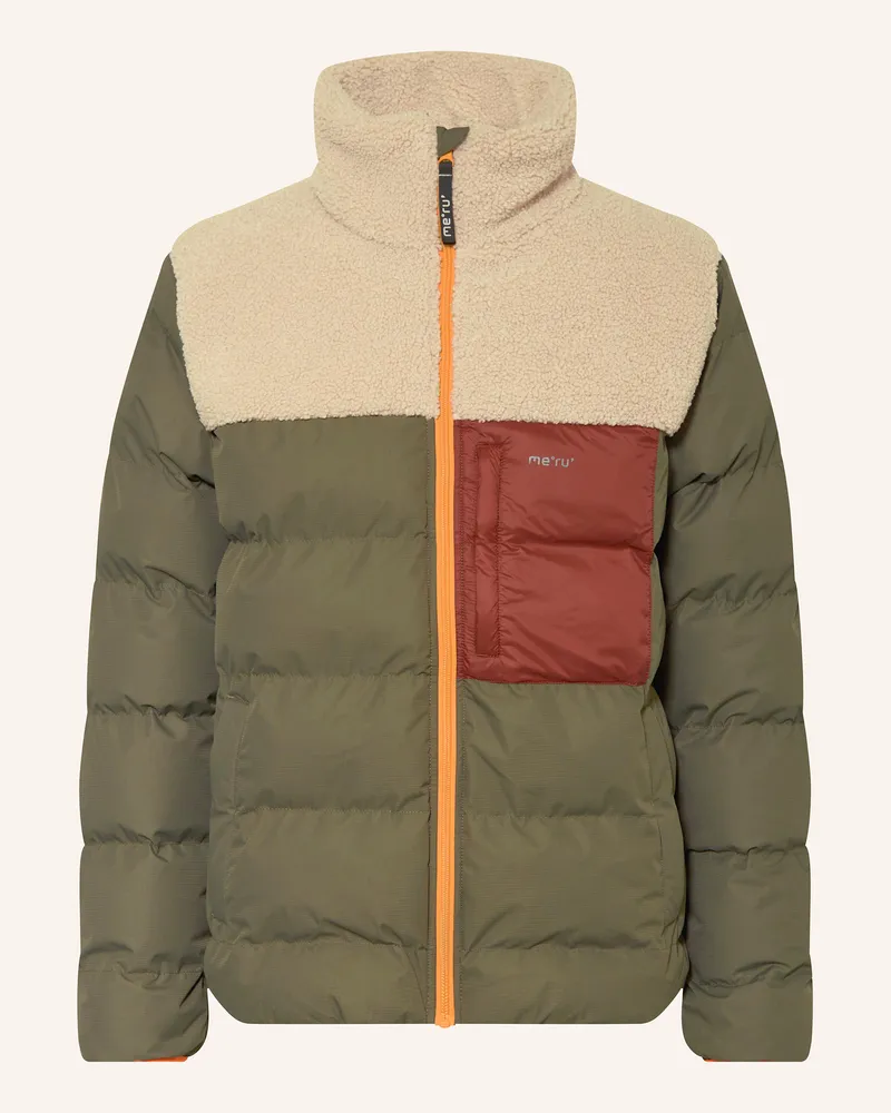 me°ru' Steppjacke ROSKILDE Petrol