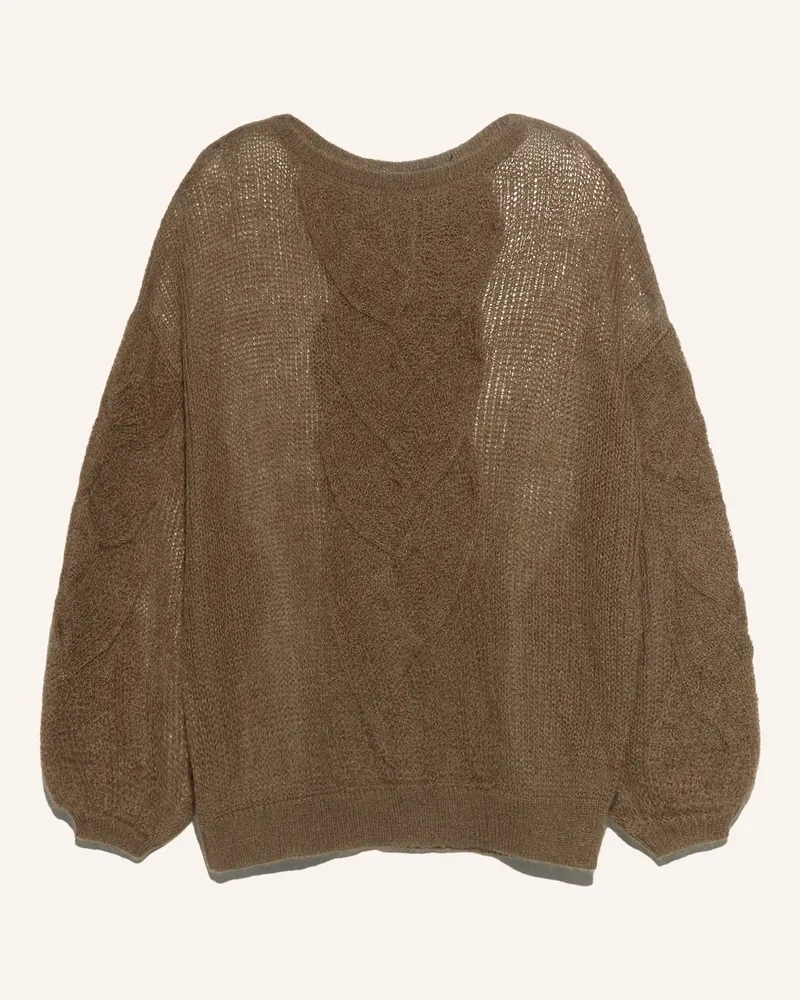 BIMBA Y LOLA Pullover gruen Grün