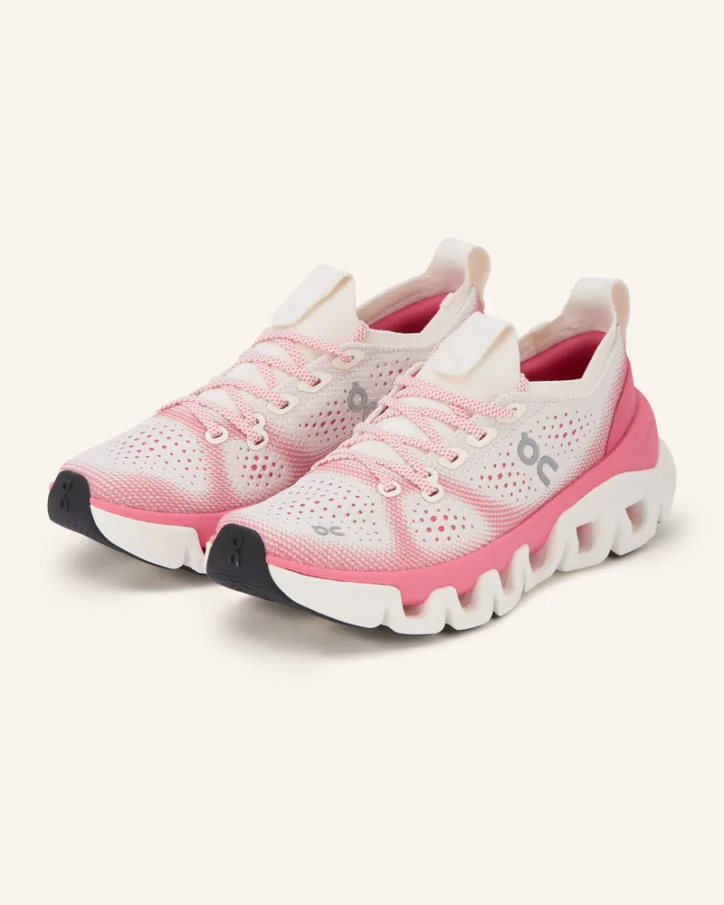 ON Trainingsschuhe Cloud X Tempo beige Weiss