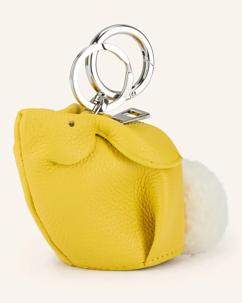 Loewe Taschenanhänger Bunny gelb Gelb