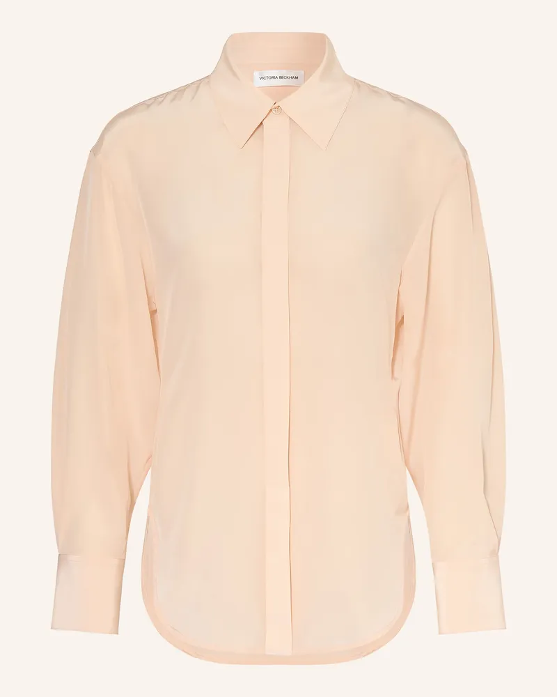 Victoria Beckham Hemdbluse Aus Seide rosa Rosé