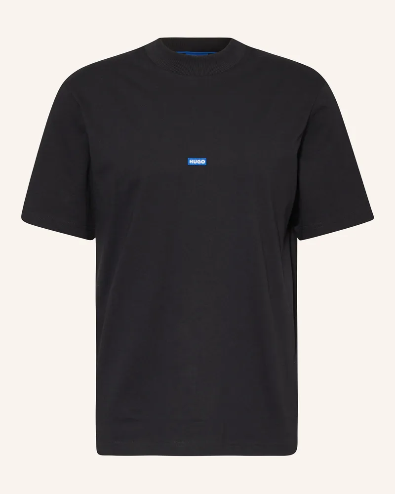 HUGO BOSS T-Shirt Nieros schwarz Schwarz