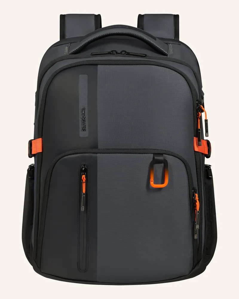 Samsonite Rucksack biz2go 22,5 L Mit Laptop-Fach grau Dunkelgrau