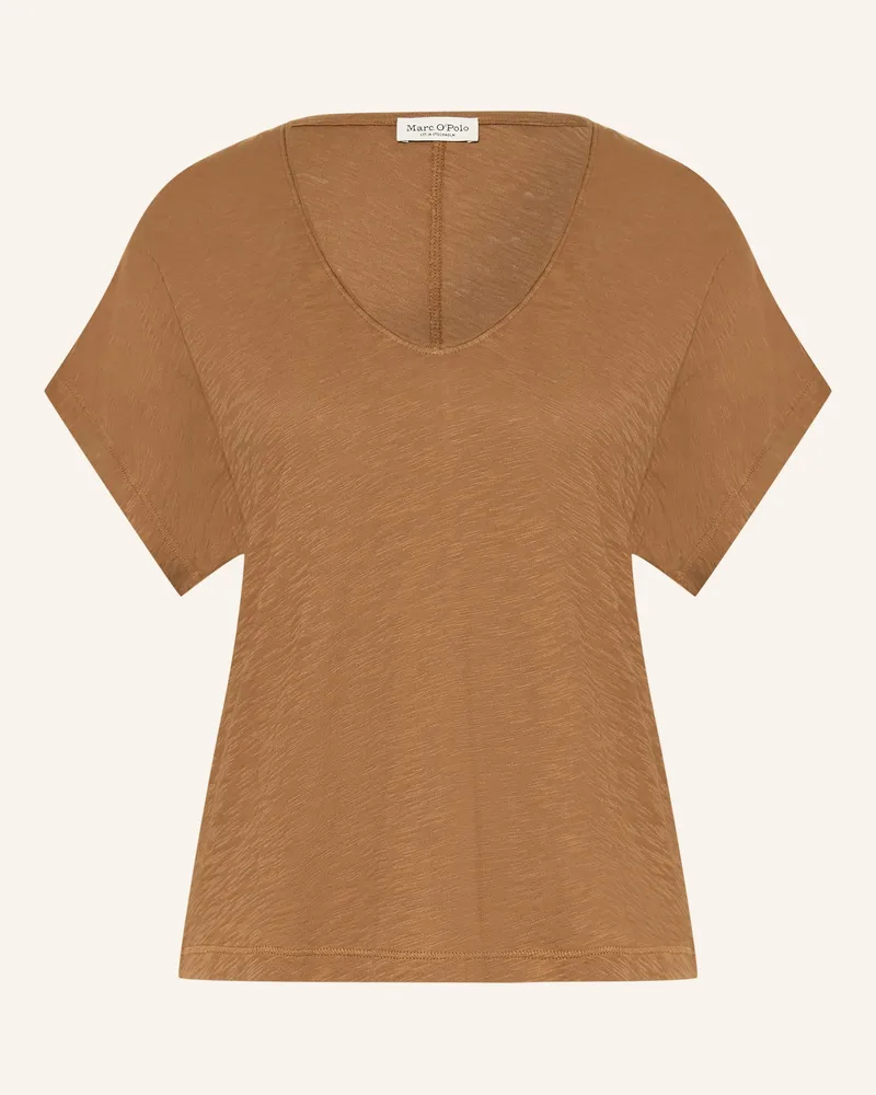 Marc O'Polo T-Shirt braun Braun