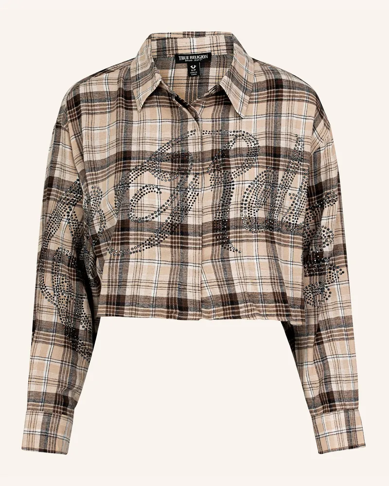 True Religion Karohemd braun Braun