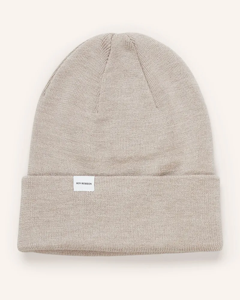 Roy Robson Mütze Beige
