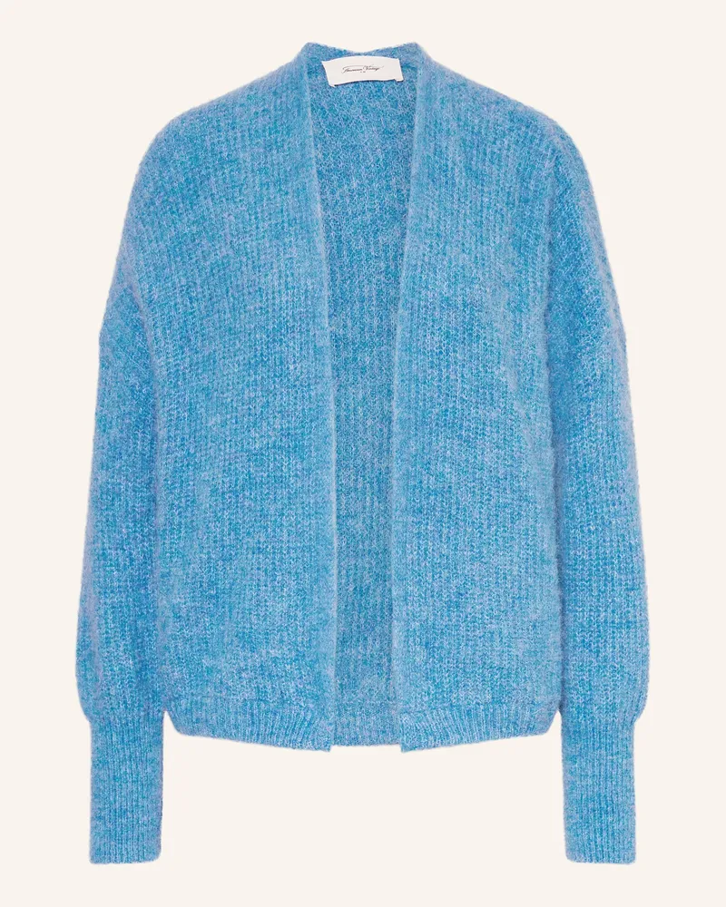 American Vintage Strickhülle EAST mit Alpaka Blau