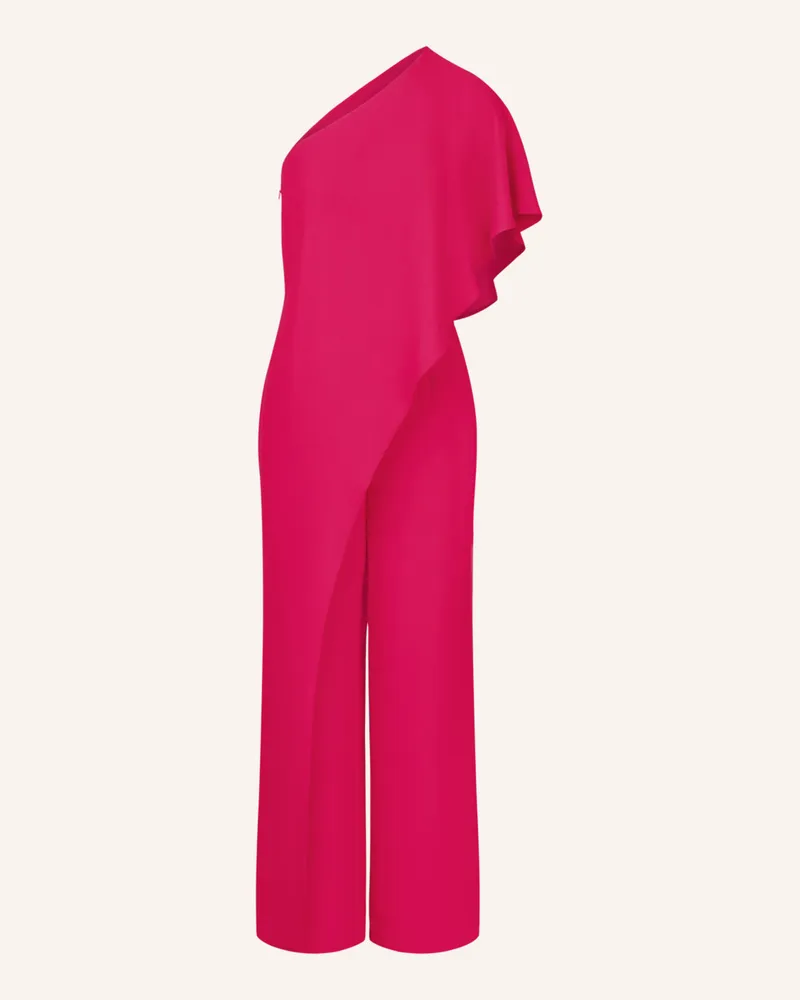 Apart One-Shoulder-Jumpsuit Pink