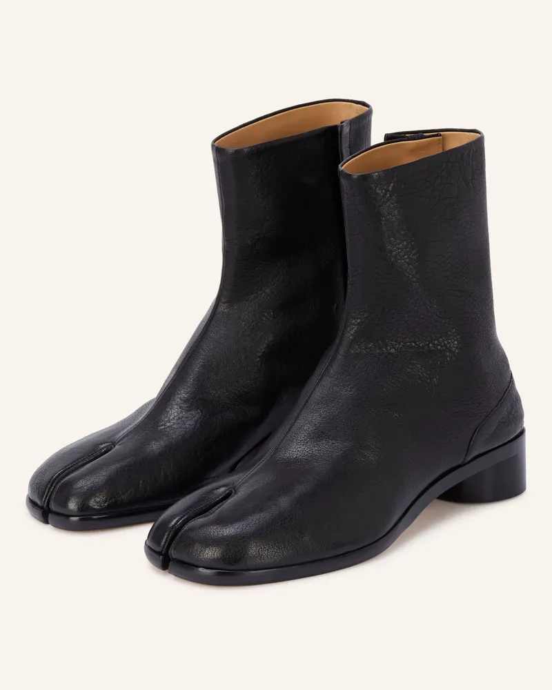 Maison Margiela Boots Tabi schwarz Schwarz