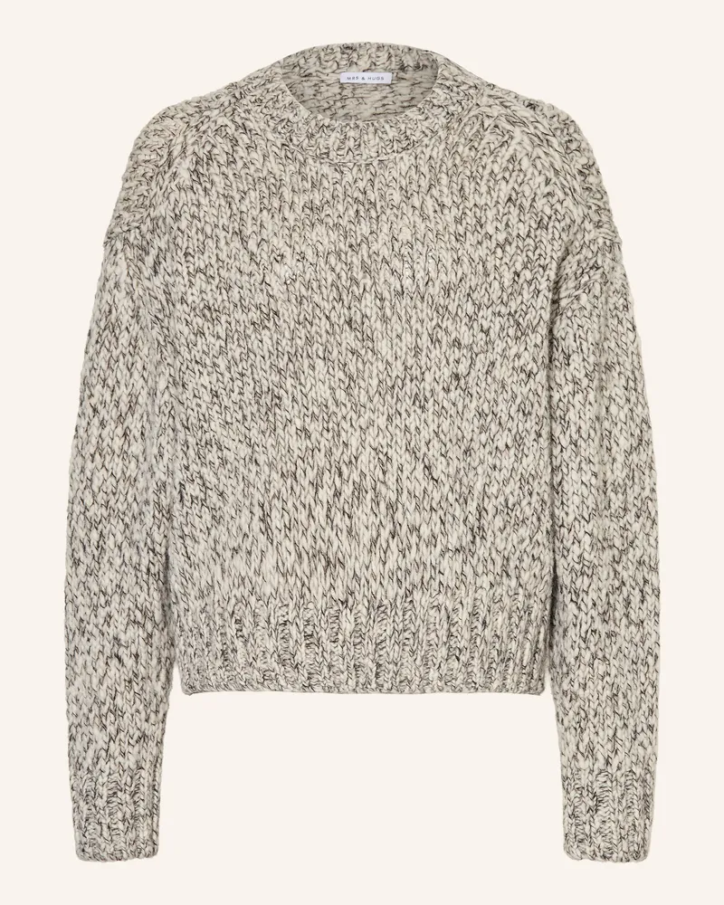 Mrs & HUGS Pullover grau Hellgrau