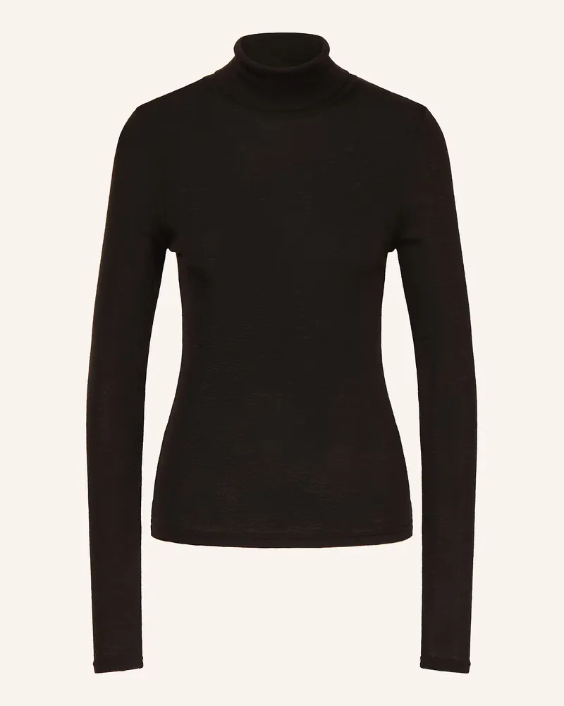 Rosemunde Rollkragenpullover Schwarz