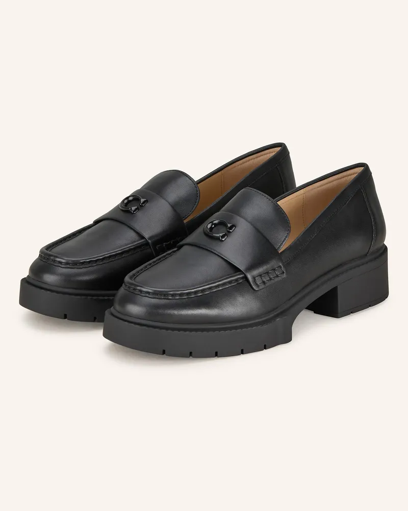 Coach Loafer LEAH Schwarz