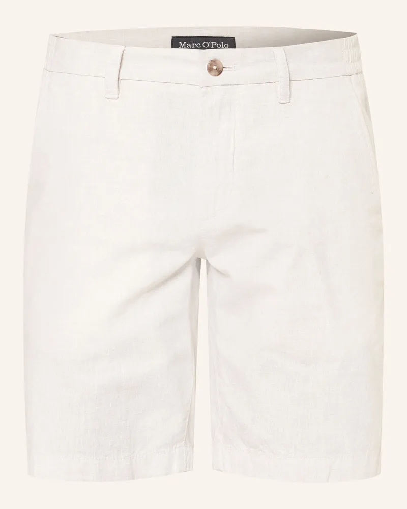 Marc O'Polo Chinoshorts SALO JOGGER Slim Fit mit Leinen Beige