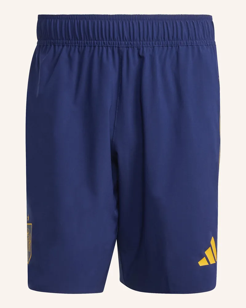 adidas SPANIEN TIRO TRAVEL SHORTS Blau
