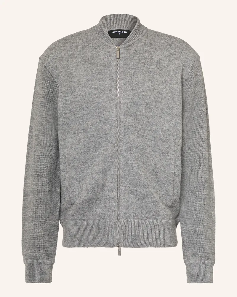 Strellson Strickjacke Karlo-Bo grau Grau