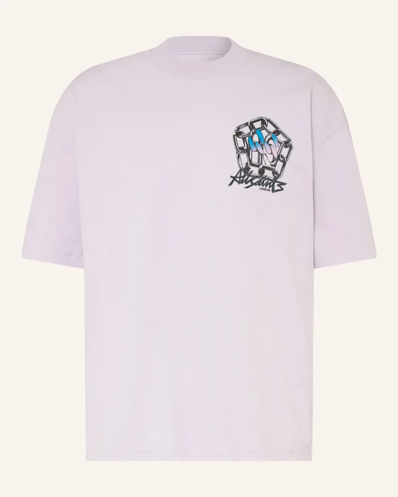 AllSaints T-Shirt Affix lila Helllila