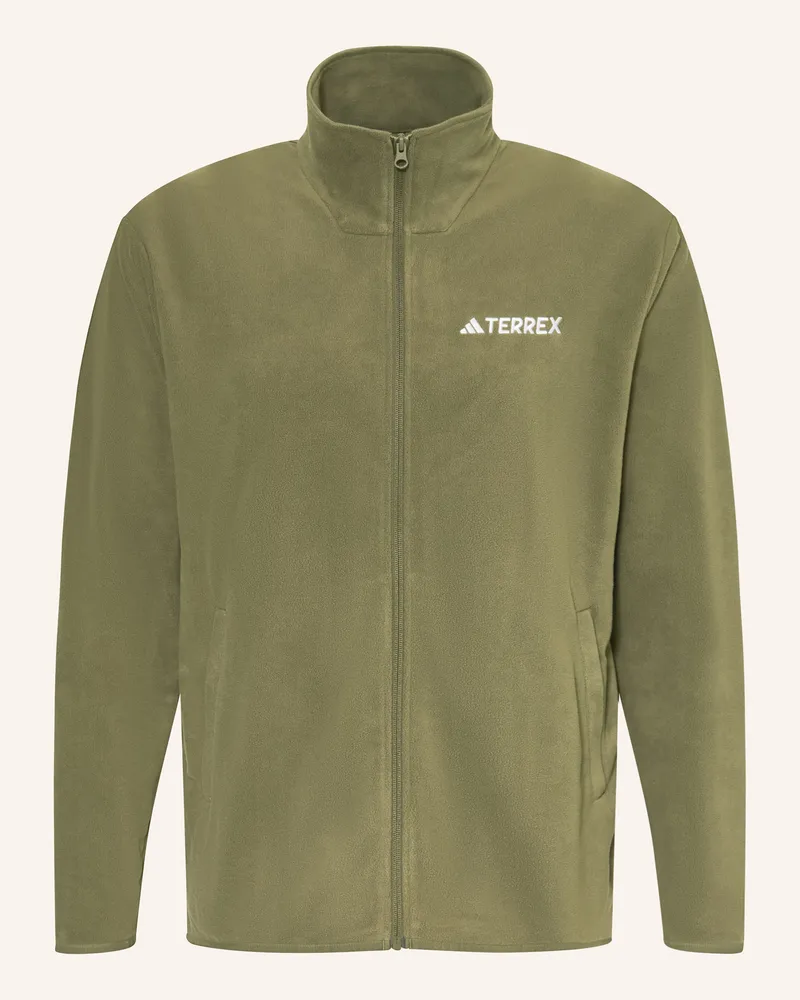 adidas Fleecejacke Multi Essentials gruen Khaki