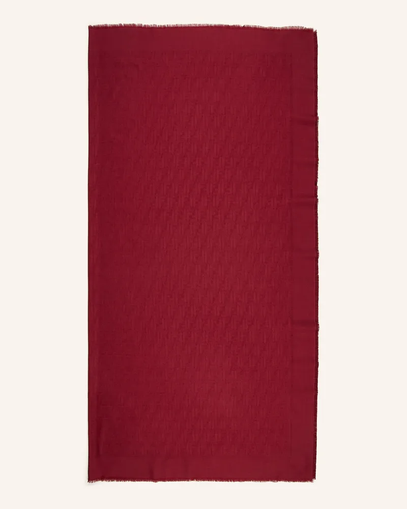 Fendi Tuch rot Dunkelrot