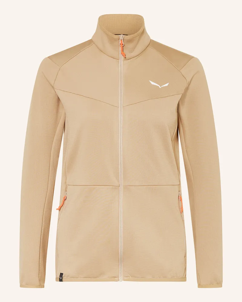 Salewa Midlayer-Jacke PUEZ CAMMINO Hellbraun